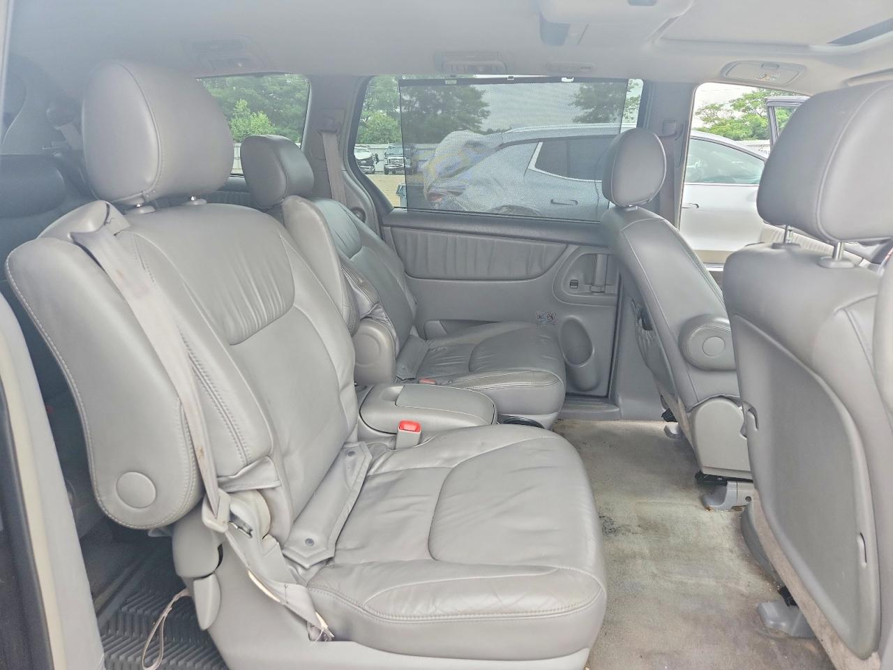 2008 Toyota Sienna Xle Limited Black vin: 5TDBK22C58S019271