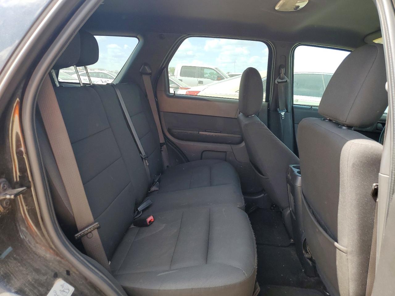 2012 Ford Escape Xlt Black vin: 1FMCU0D72CKA35278