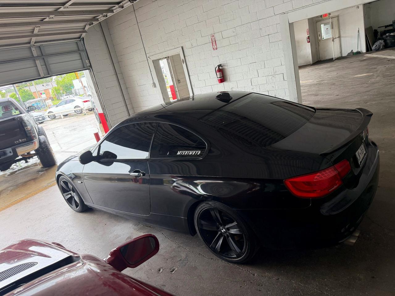 2011 Bmw 328 I Black vin: WBAKE3C50BE557478