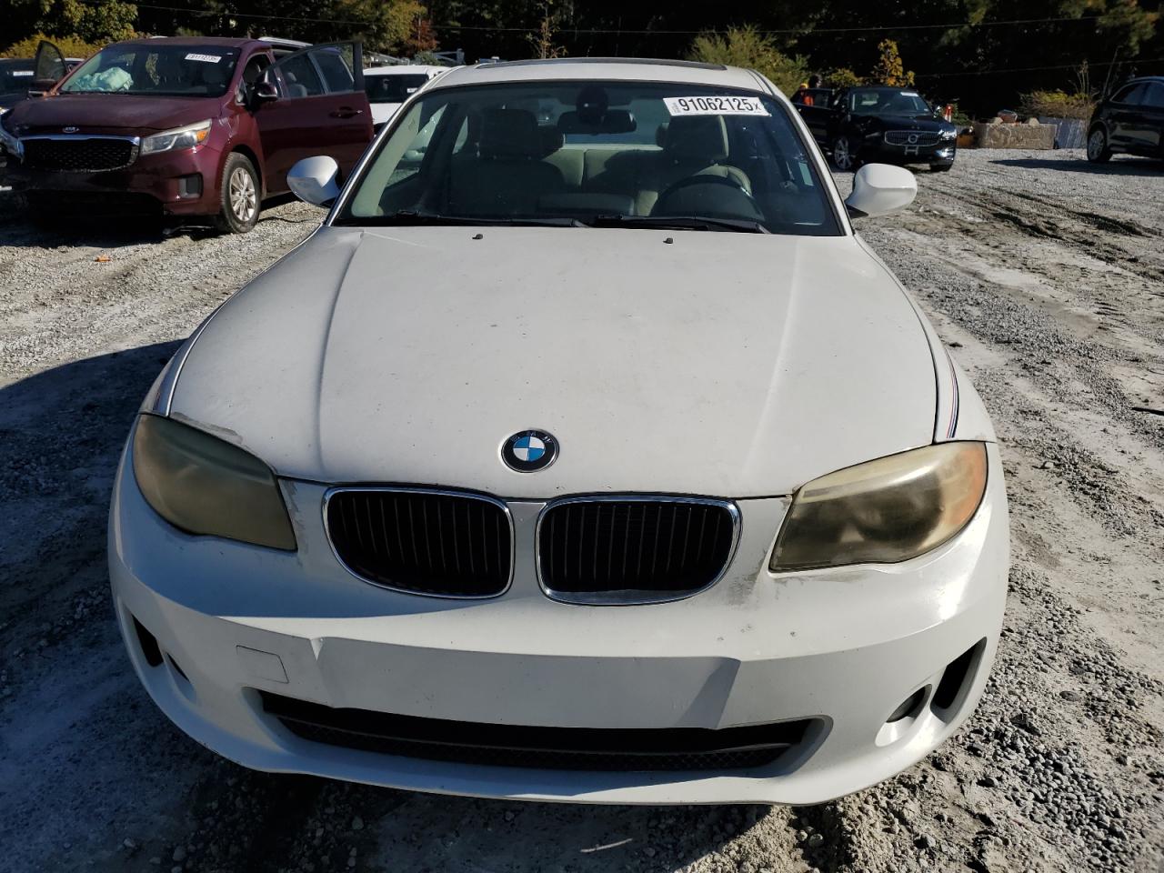 2012 Bmw 128 I White vin: WBAUP7C59CVP22813