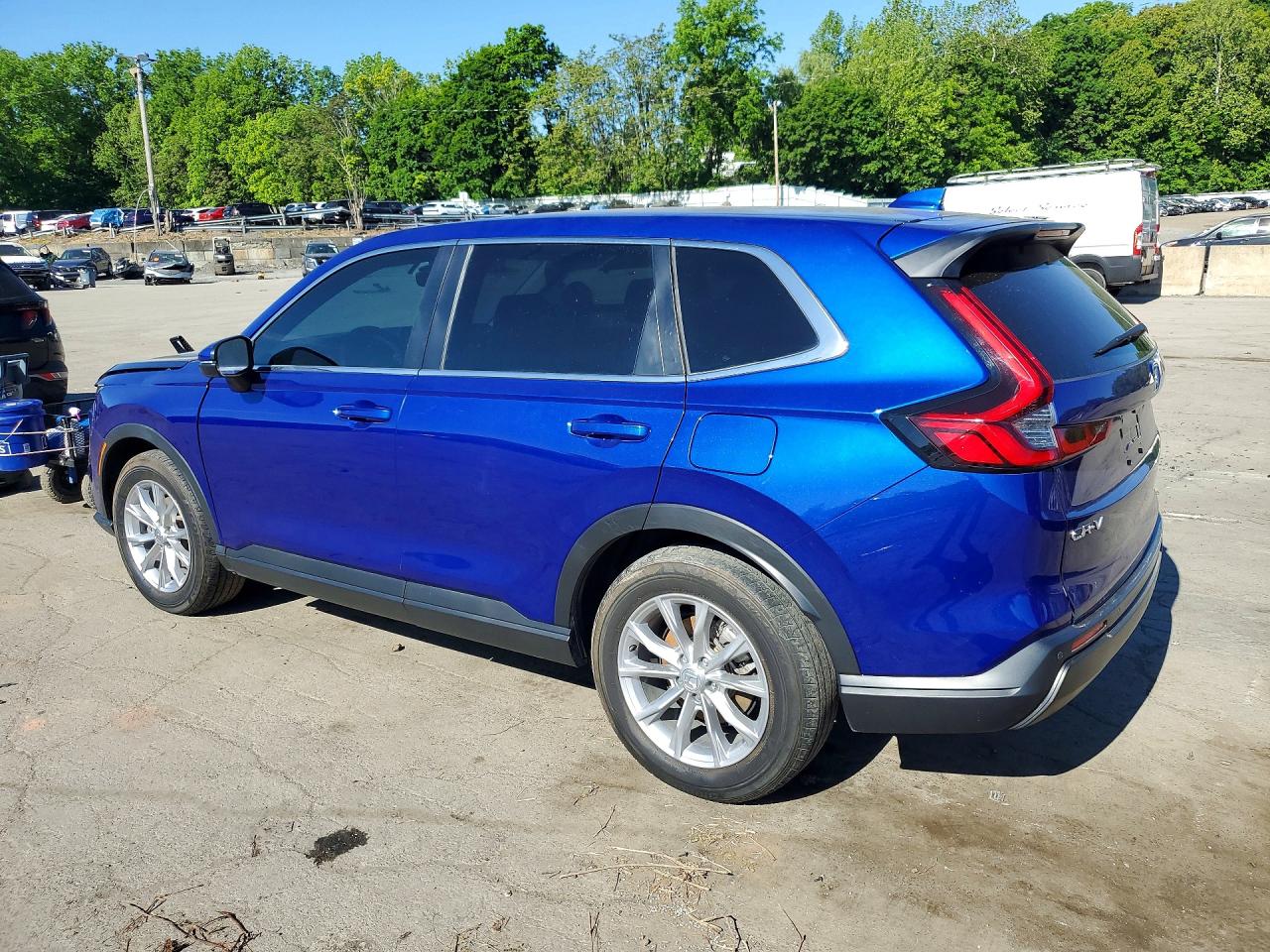 2025 Honda Cr-v Exl Blue vin: 2HKRS4H79SH441884