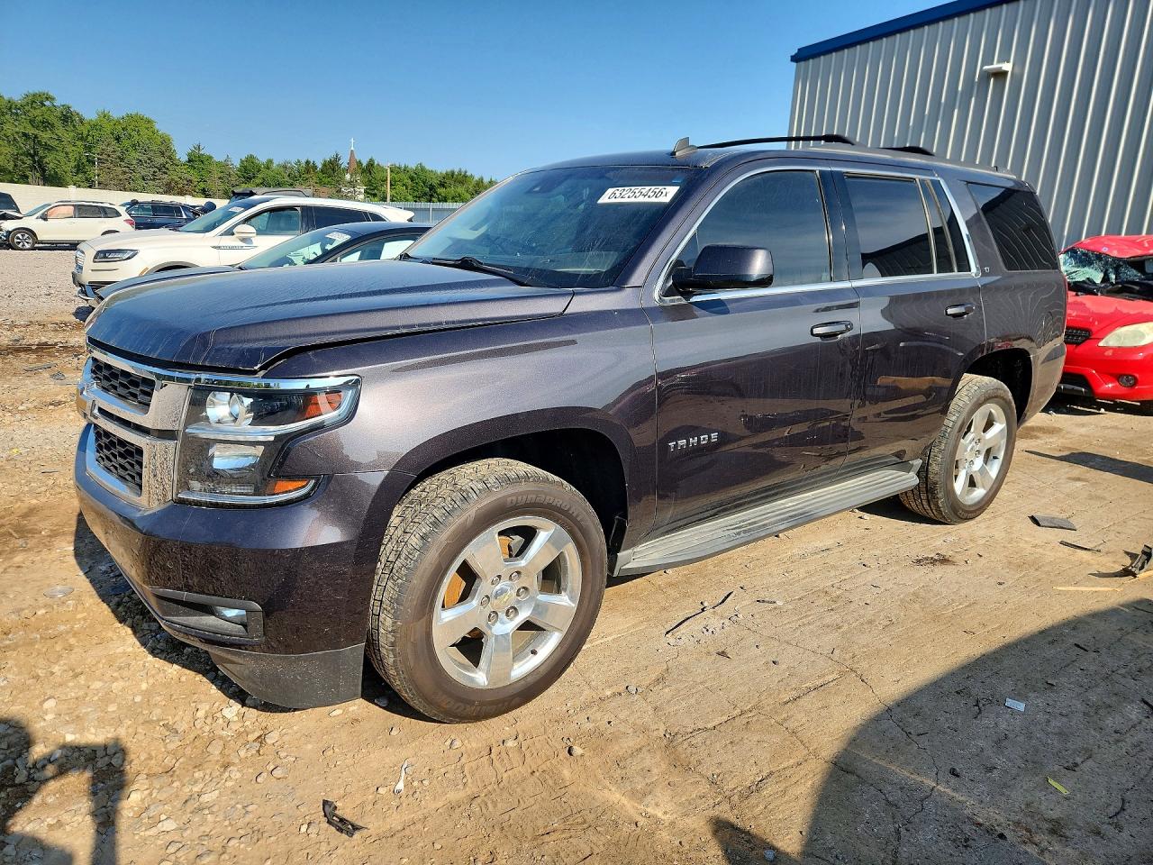 2015 Chevrolet Tahoe K1500 Lt Gray vin: 1GNSKBKCXFR121698