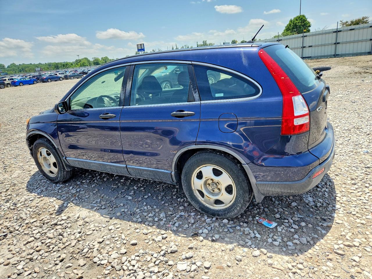 2008 Honda Cr-v Lx Синий vin: JHLRE38348C036957