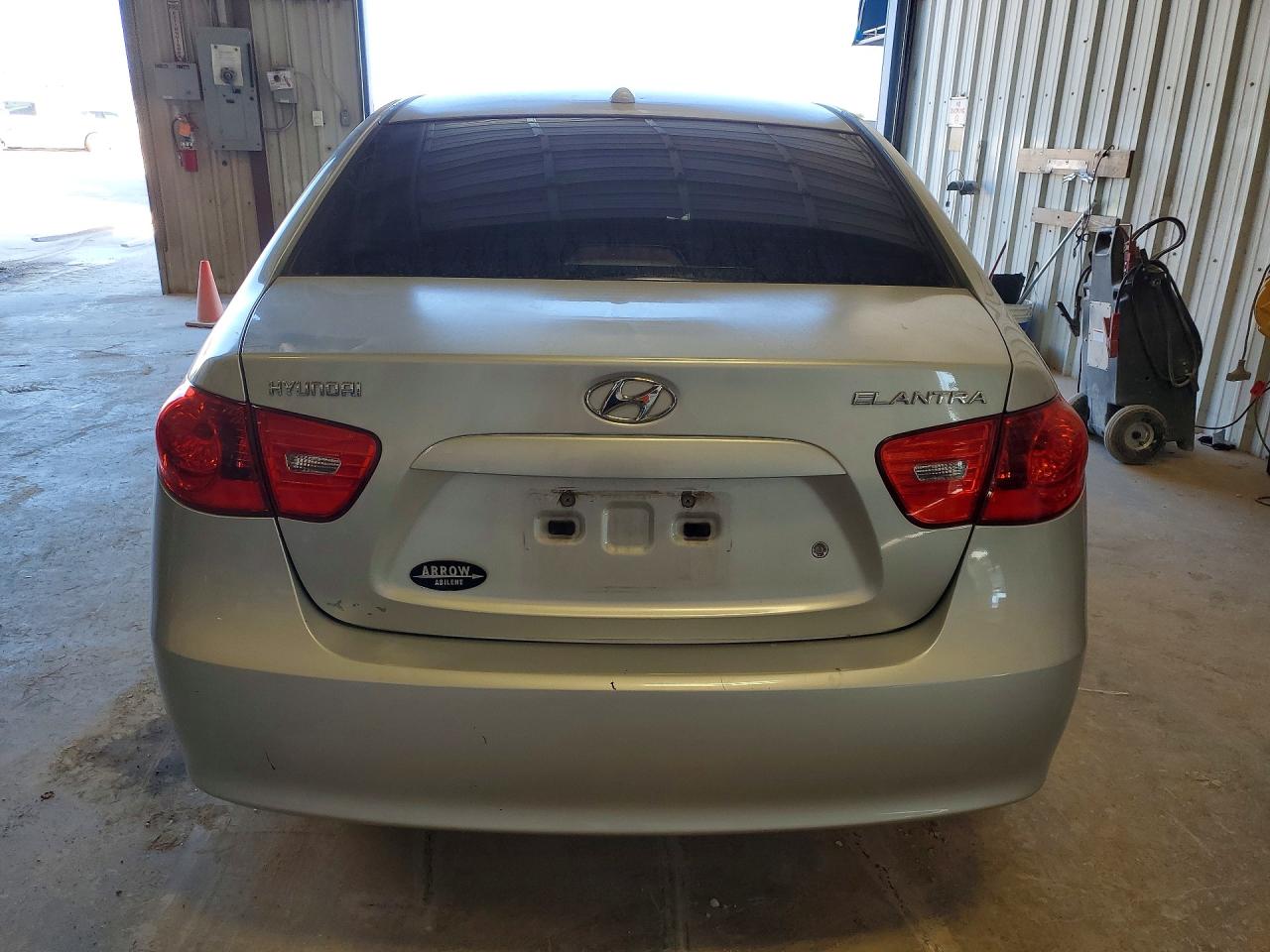 2008 Hyundai Elantra Gls Silver vin: KMHDU46D08U430621