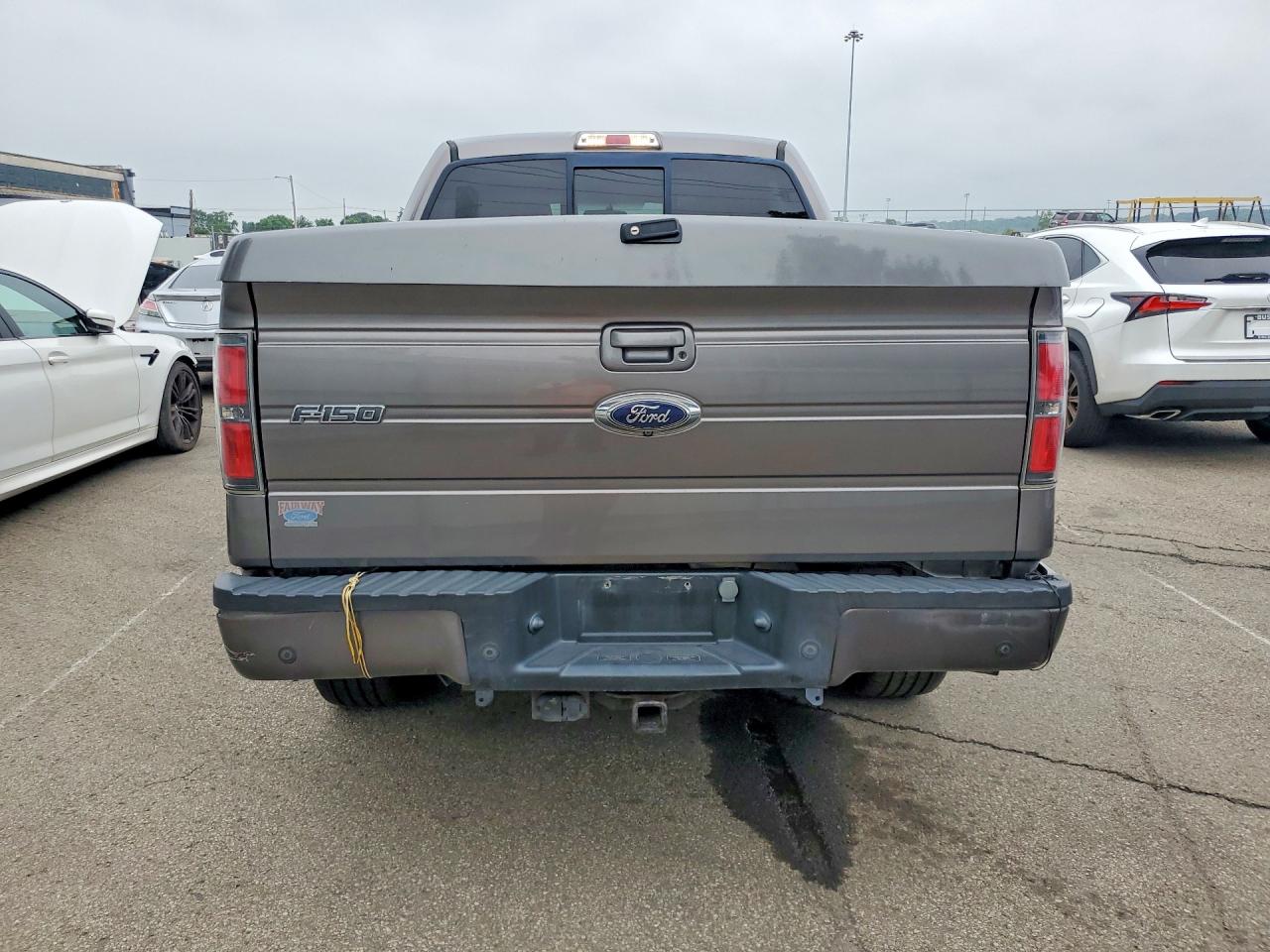 2014 Ford F150 Supercrew Серый vin: 1FTFW1ET9EFC49497