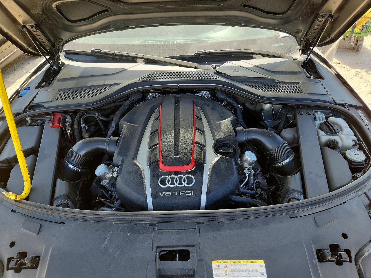 2014 Audi S8 Quattro Gray vin: WAUD2AFD2EN005686