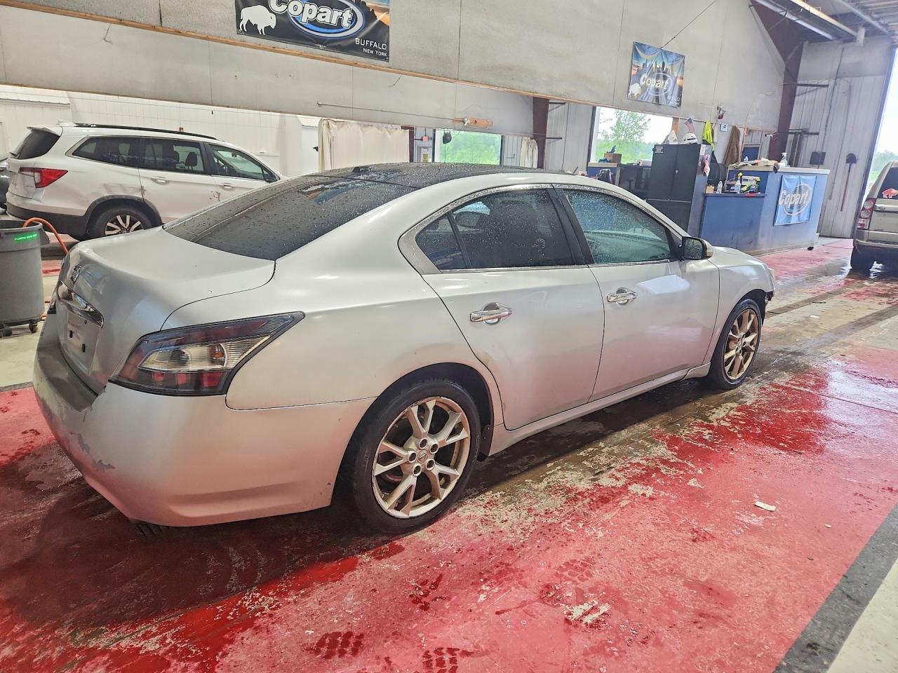 2013 Nissan Maxima 3.5 S Silver vin: 1N4AA5AP9DC813728