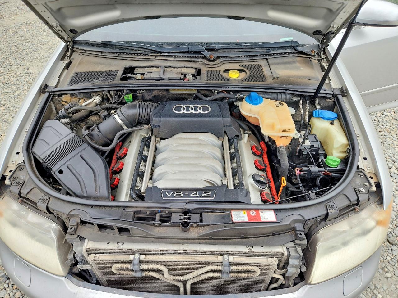 2005 Audi S4 Silver vin: WAUPL68E25A020371
