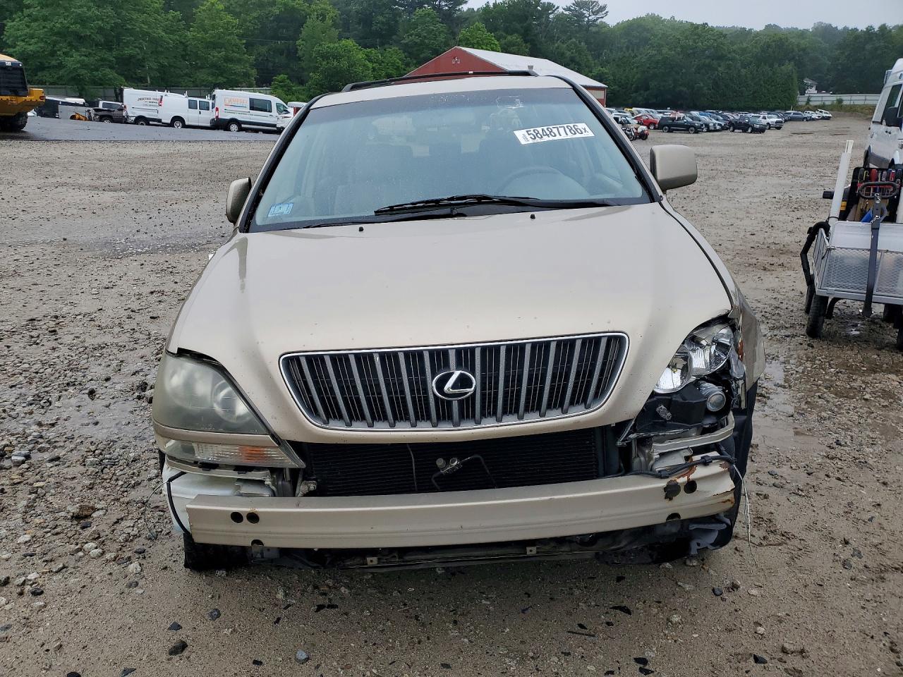 2000 Lexus Rx 300 Beige vin: JT6HF10U5Y0101564