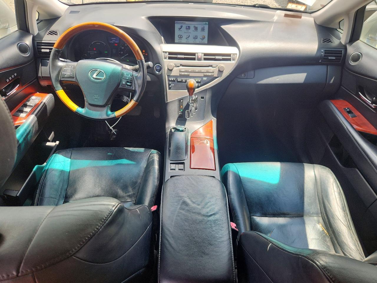 2011 Lexus Rx 450h Silver vin: JTJBC1BA1B2423900