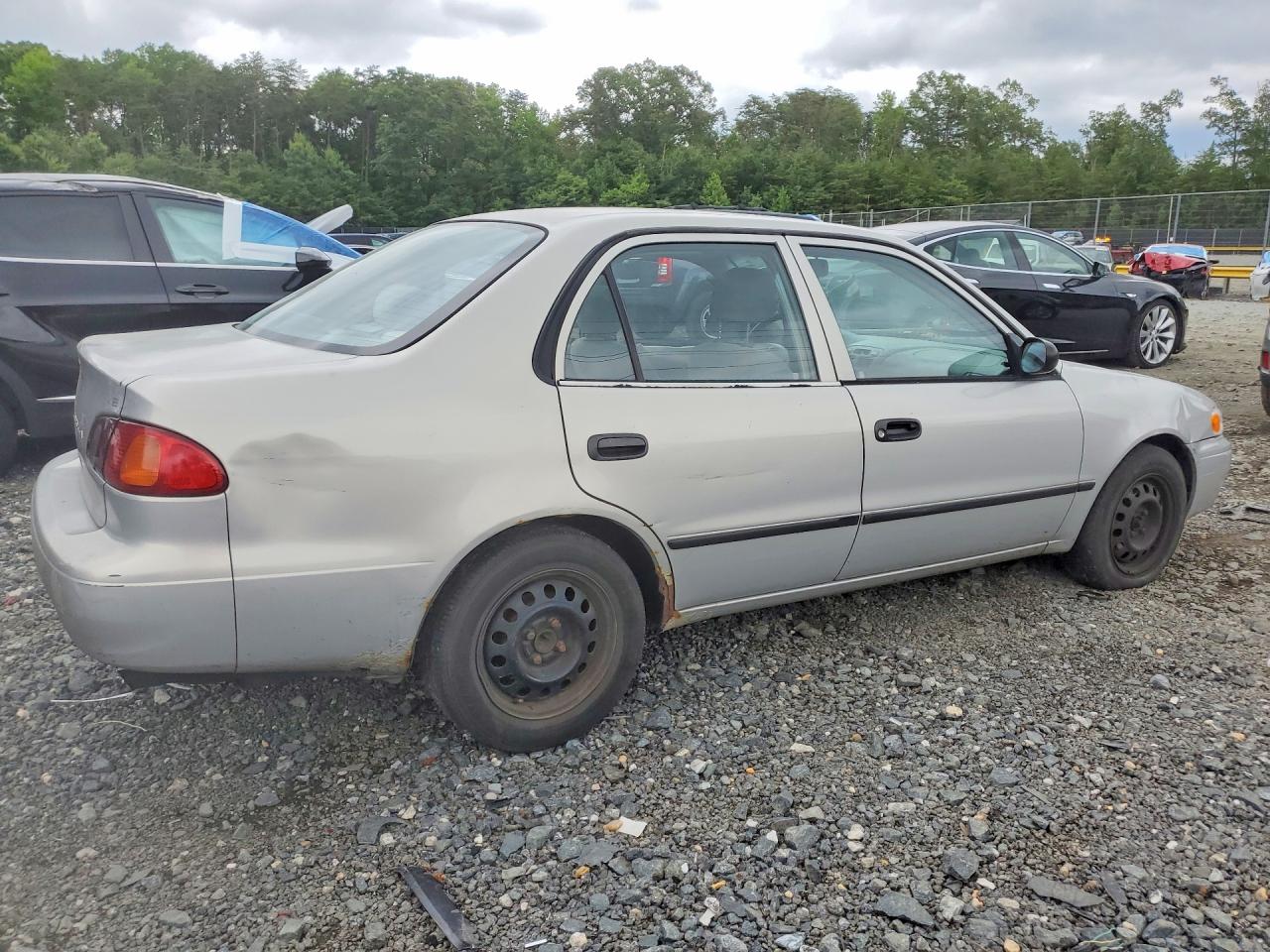 2000 Toyota Corolla Ve Серебряный vin: 1NXBR12E3YZ383820