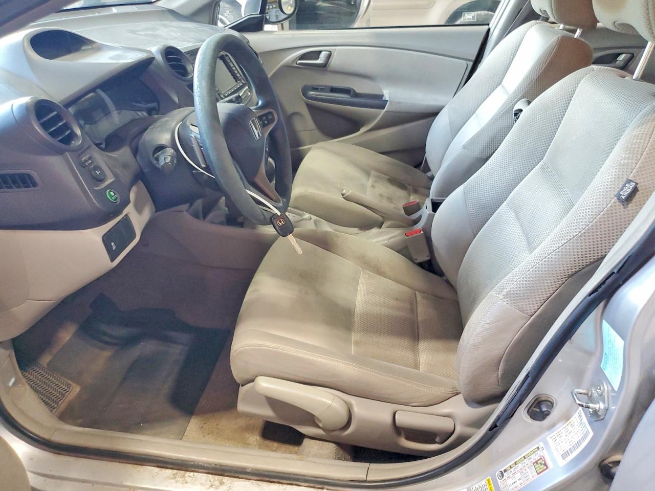 2010 Honda Insight Ex Silver vin: JHMZE2H77AS008333