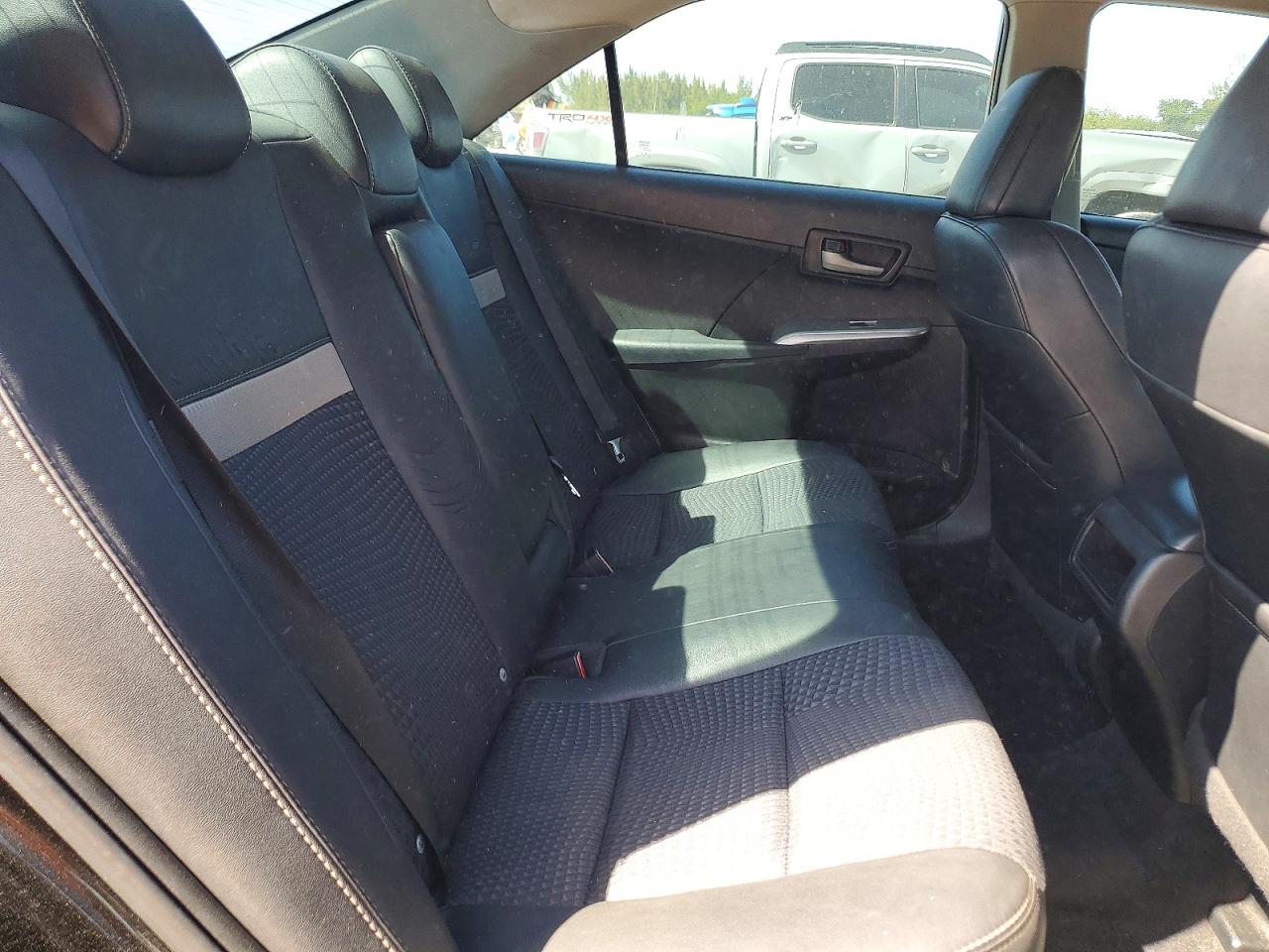 2013 Toyota Camry Se Black vin: 4T1BF1FK7DU252277