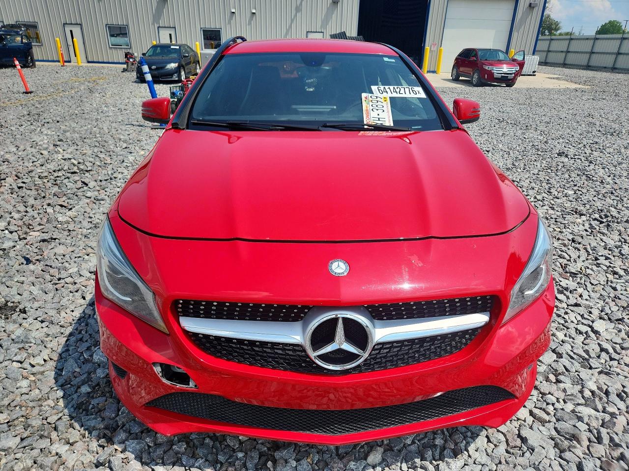 2014 Mercedes-benz Cla 250 4matic Red vin: WDDSJ4GB8EN120097