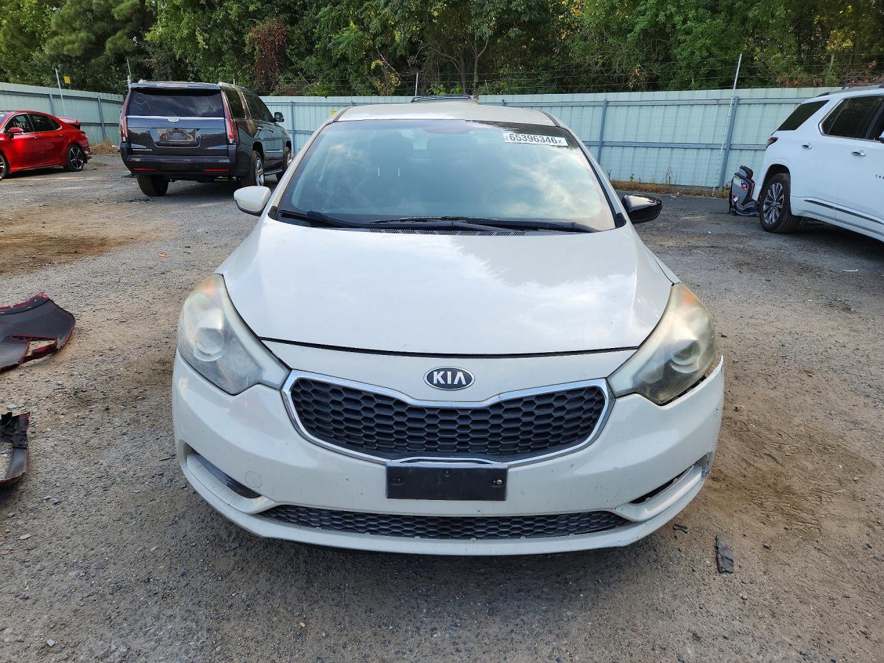 2015 Kia Forte Lx Белый vin: KNAFK4A61F5304509