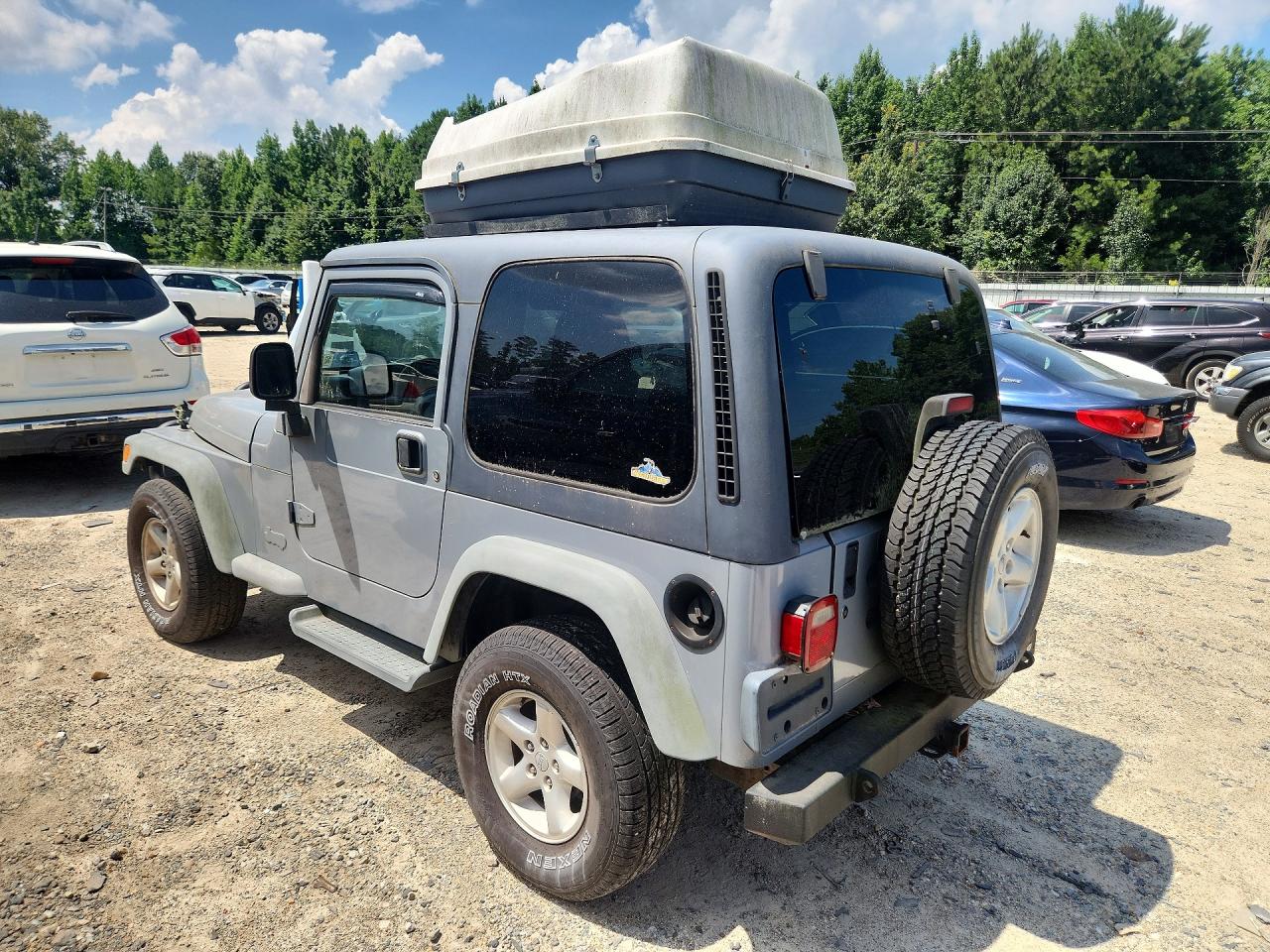 2006 Jeep Wrangler X Gray vin: 1J4FA39S86P718015