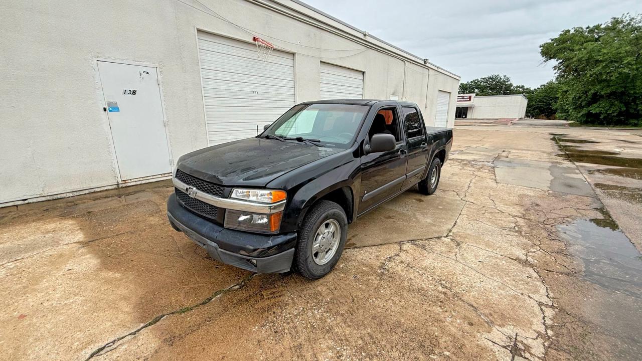 2007 Chevrolet Colorado Black vin: 1GCCS13E278216867