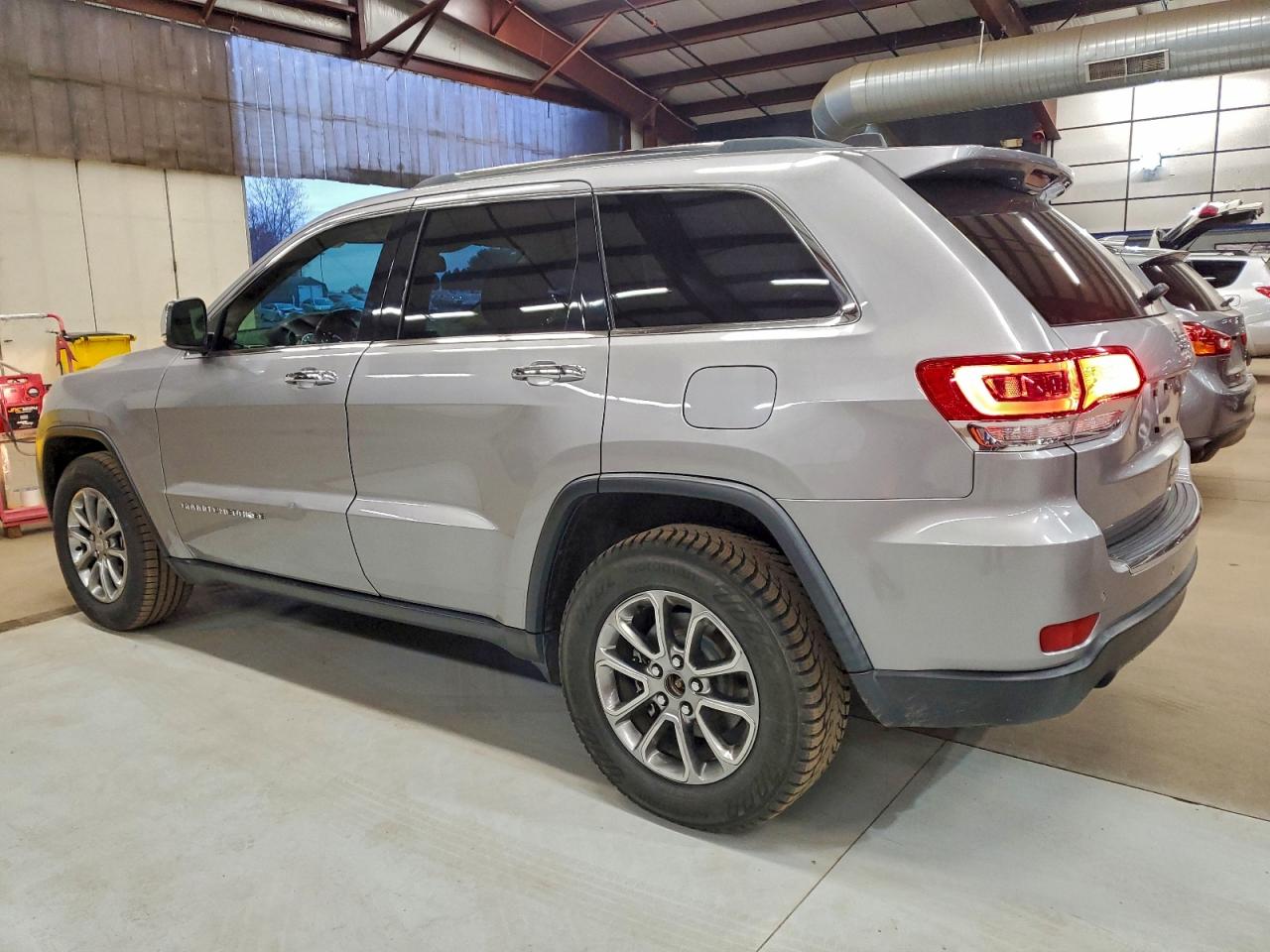 2014 Jeep Grand Cherokee Limited Silver vin: 1C4RJEBG3EC519576