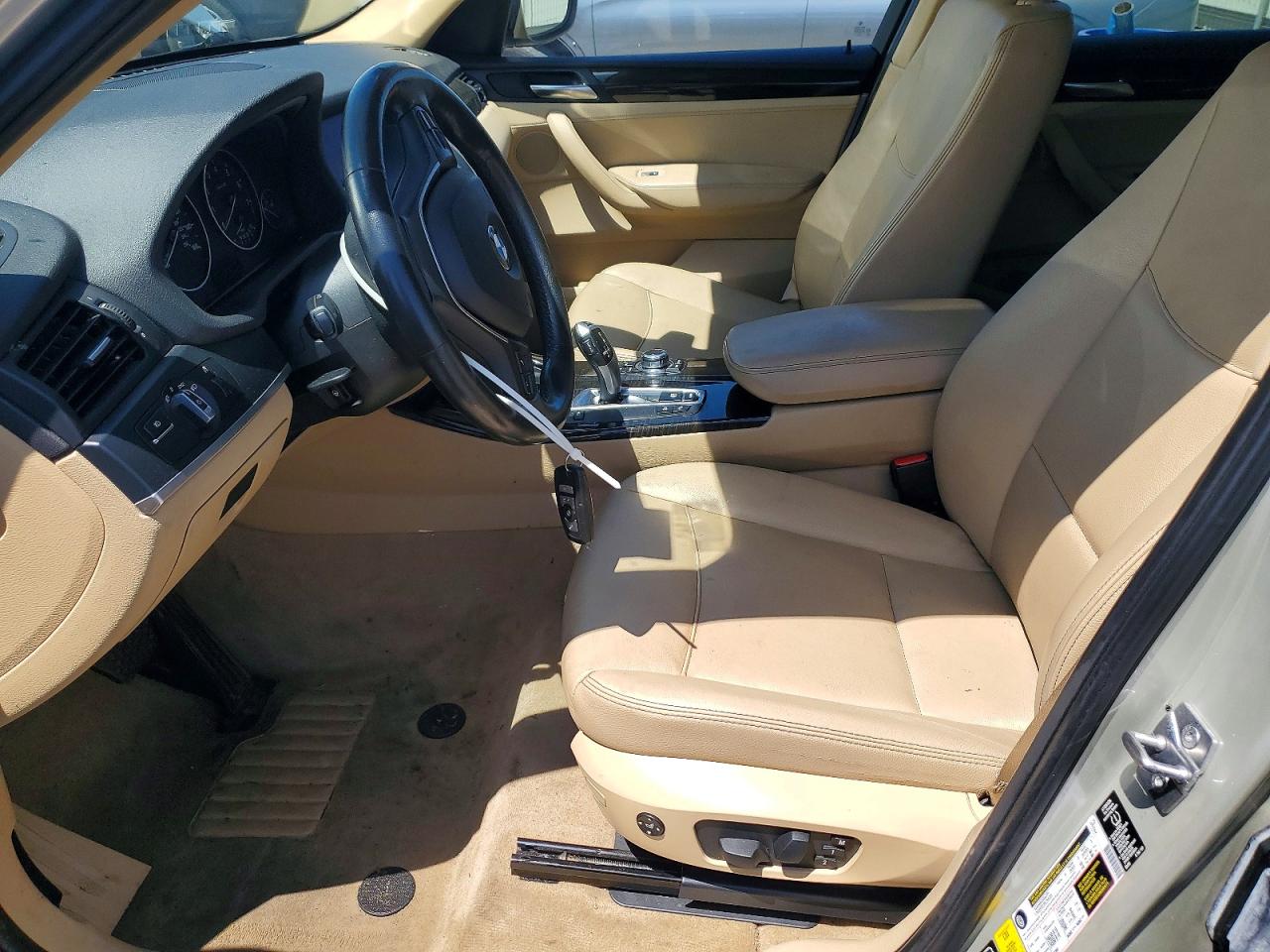 2011 Bmw X3 Xdrive35i Silver vin: 5UXWX7C50BL732084