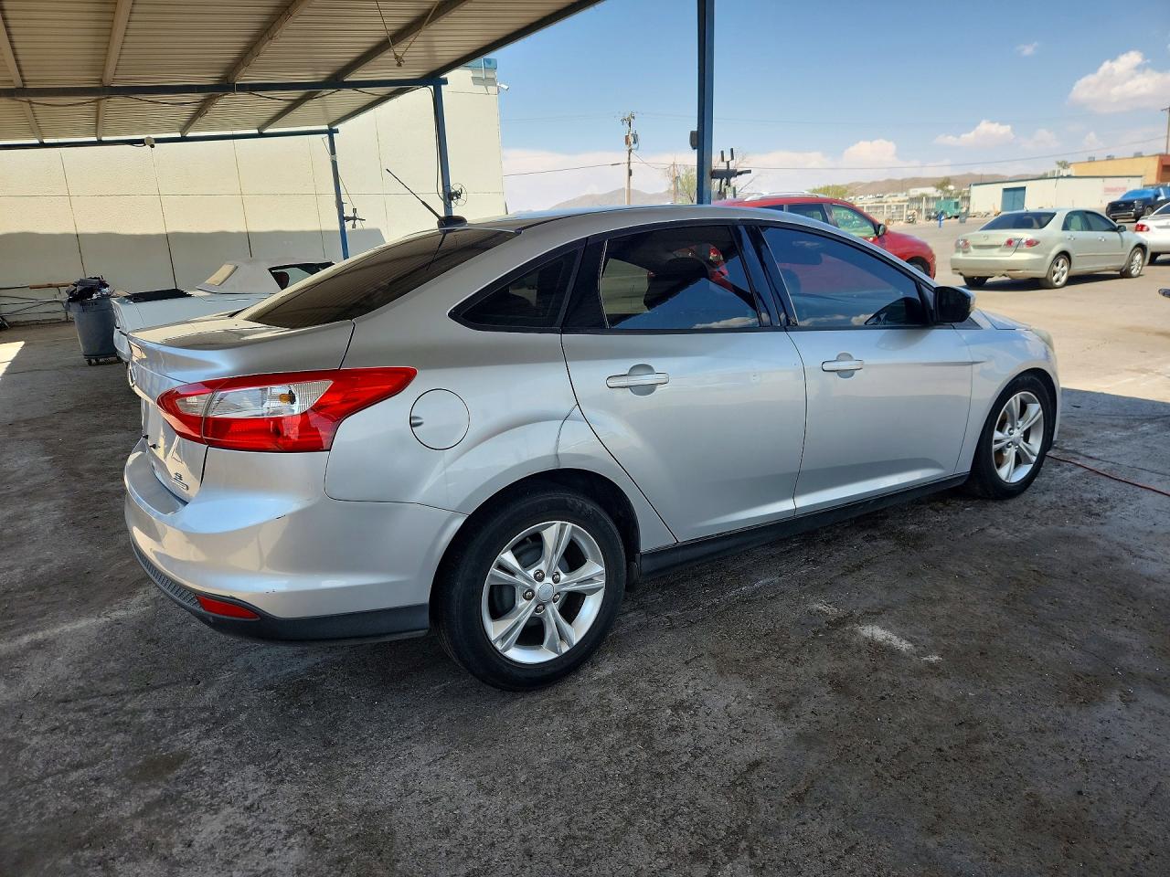 2013 Ford Focus Se Silver vin: 1FADP3F24DL234031