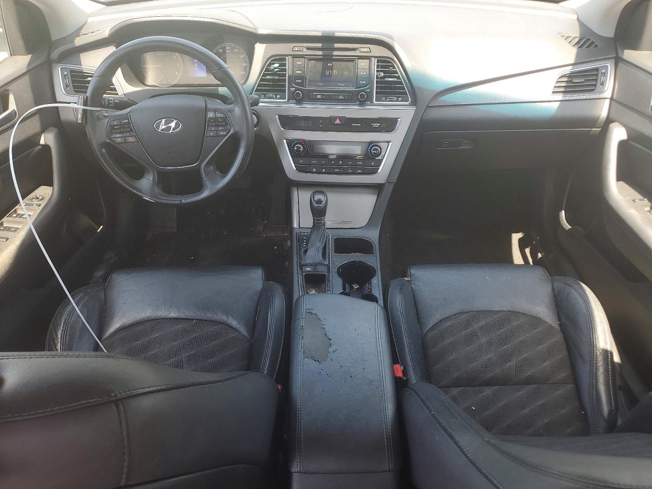 2015 Hyundai Sonata Sport Black vin: 5NPE34AF2FH181332