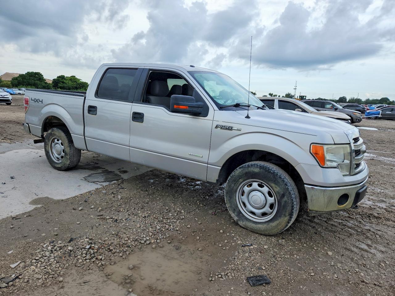 2014 Ford F150 Supercrew Silver vin: 1FTFW1ETXEFD05818