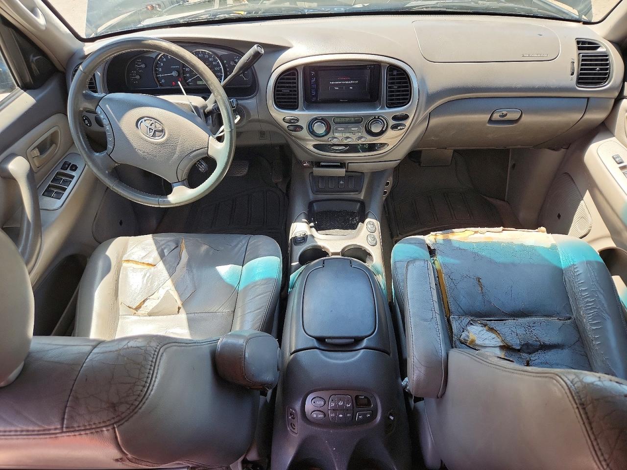 2005 Toyota Sequoia Limited Черный vin: 5TDZT38A55S243613