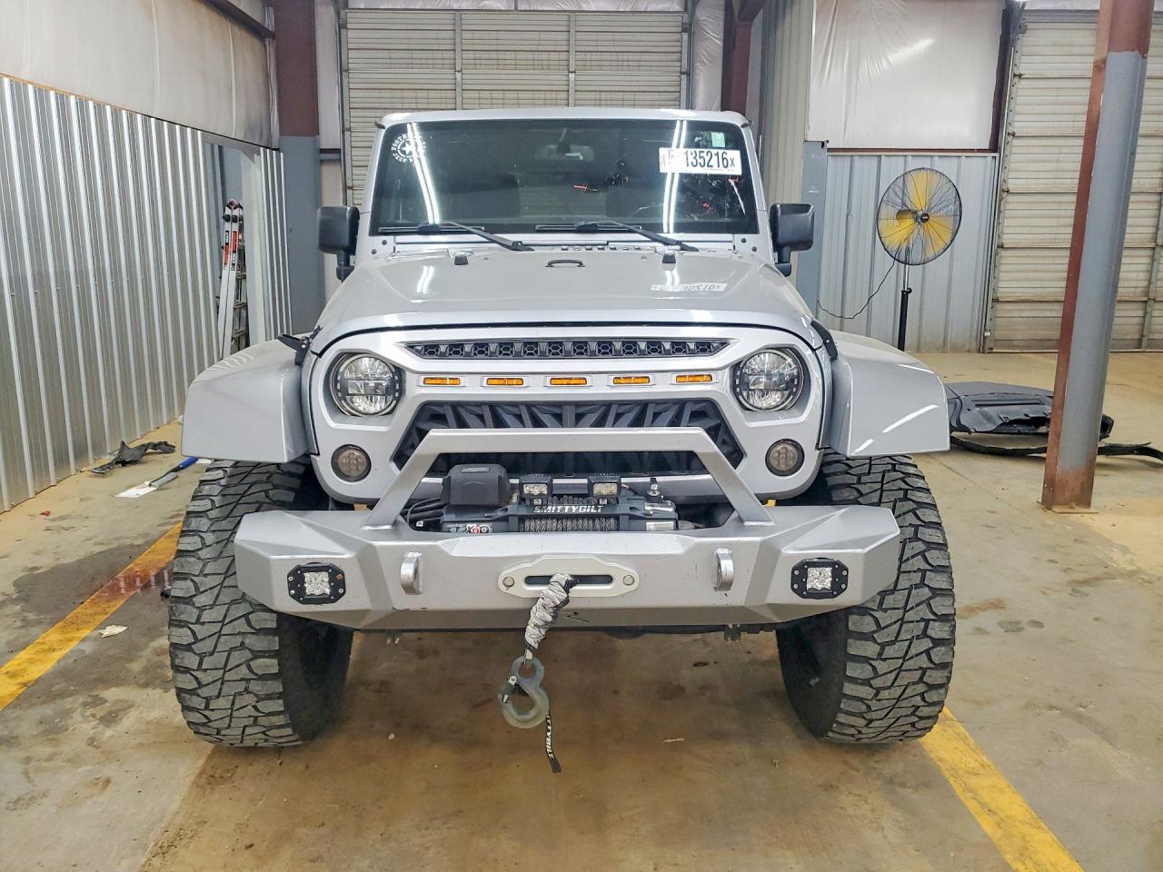 2015 Jeep Wrangler Unlimited Rubicon Silver vin: 1C4HJWFG0FL515661
