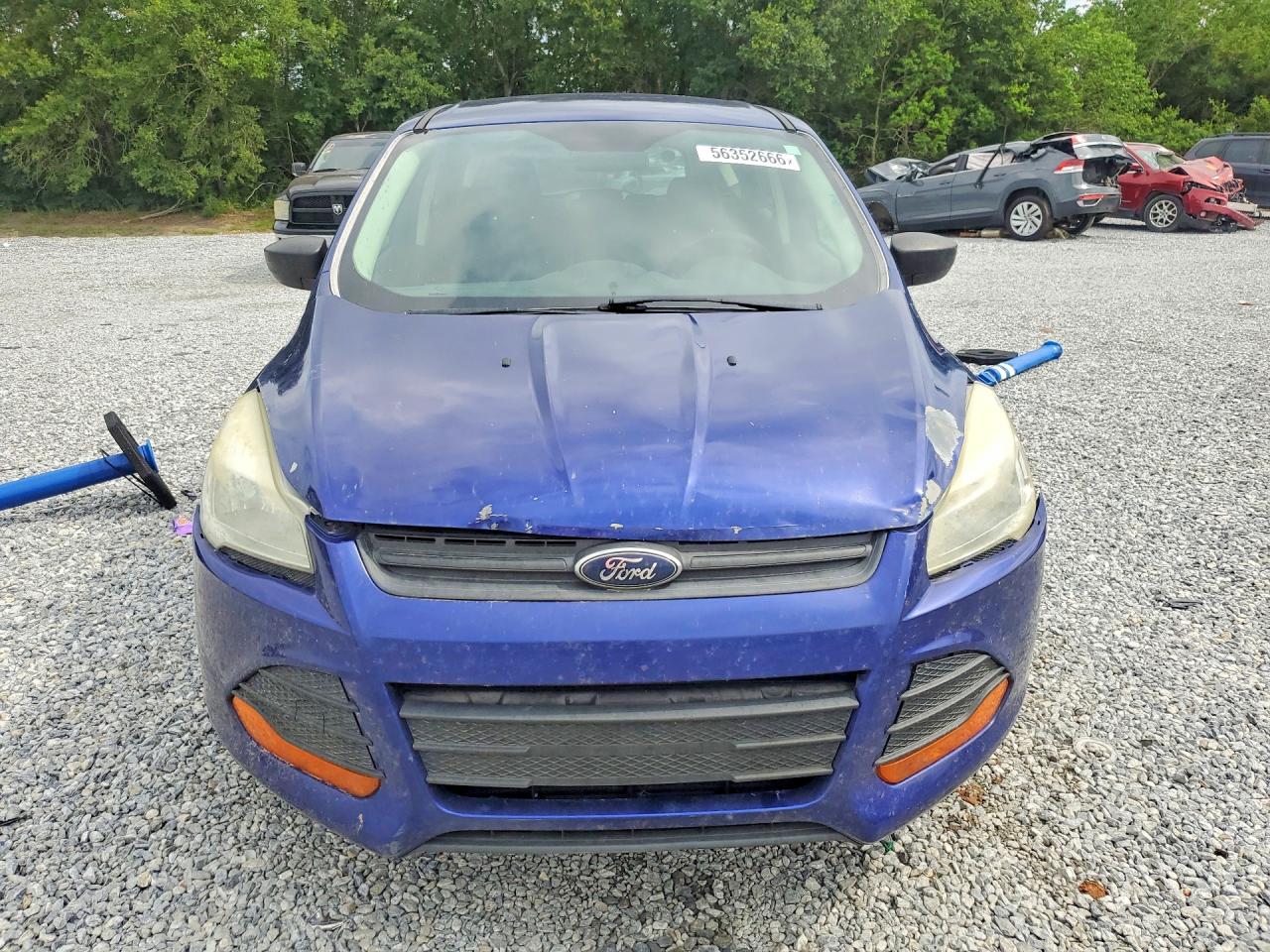 2016 Ford Escape S Blue vin: 1FMCU0F74GUC05423