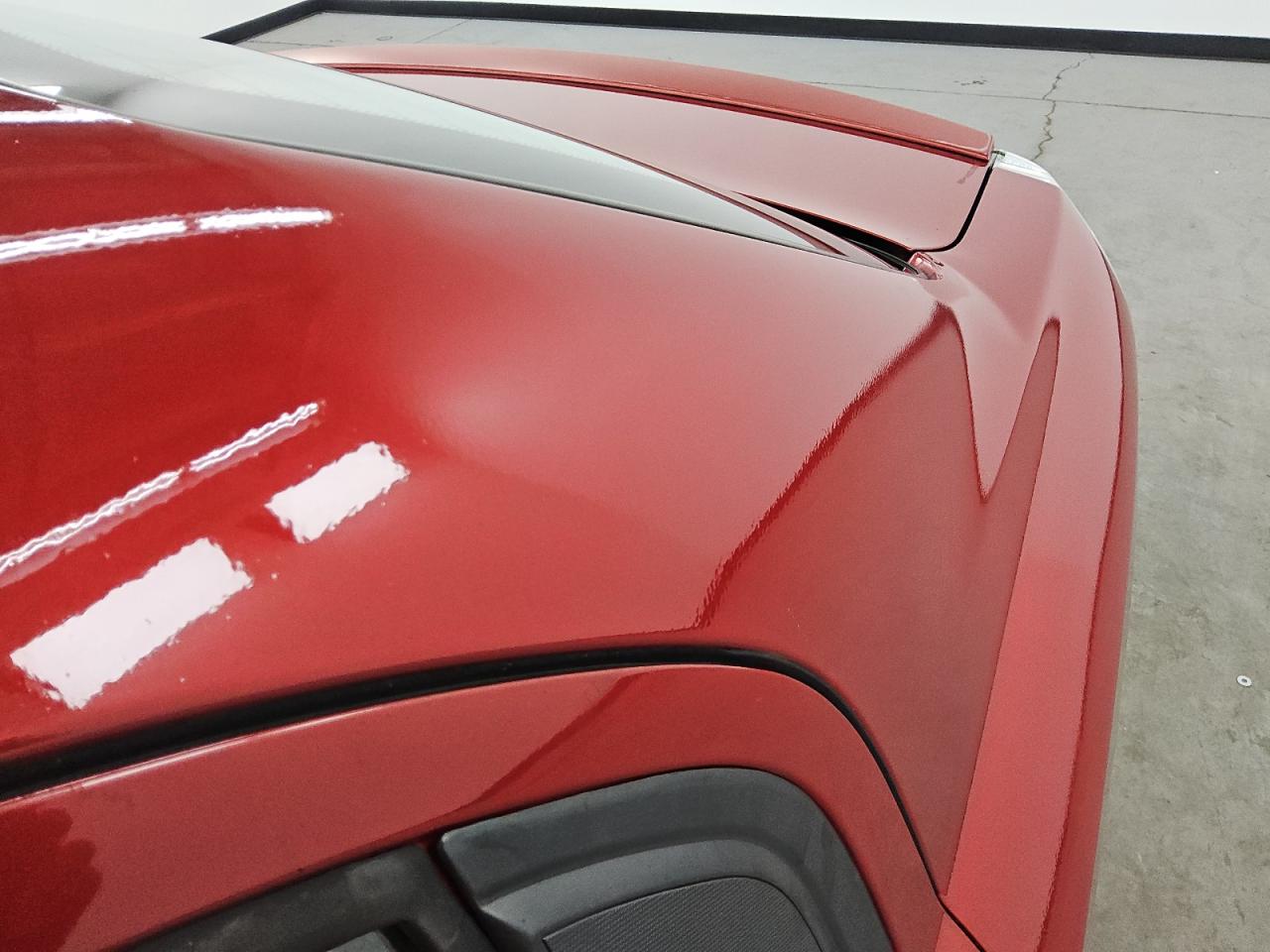2011 Chevrolet Aveo Red vin: KL1TD5DE9BB220532 Damage: Left Qtr Panel, Previous Repair, Substandard Repair