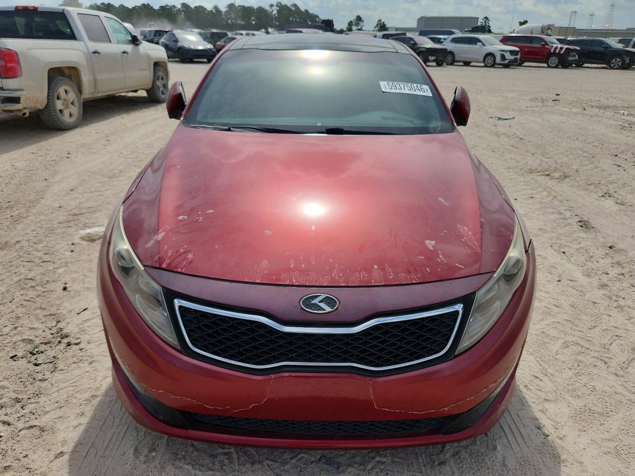 2013 Kia Optima Sx Red vin: 5XXGR4A6XDG220801