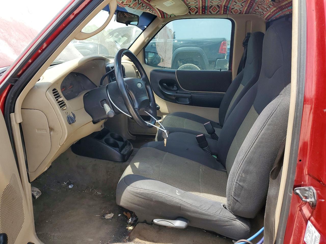 2003 Ford Ranger Red vin: 1FTYR10D23PB88646