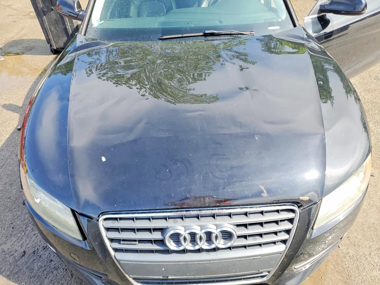 2012 Audi A5 Premium Plus Black vin: WAULFAFR8CA017101