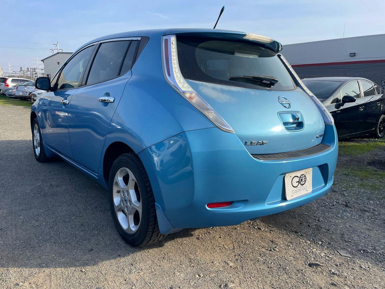 2011 Nissan Leaf Sv Синий vin: JN1AZ0CP6BT003377