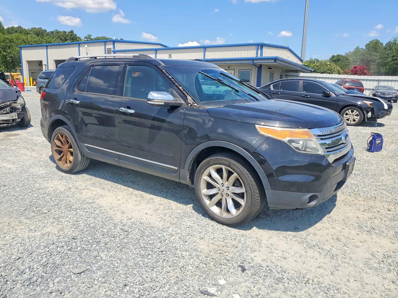 2013 Ford Explorer Xlt Black vin: 1FM5K8D87DGB96087