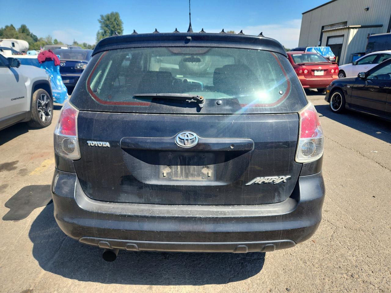 2005 Toyota Matrix Base Black vin: 2T1KR32E45C474250