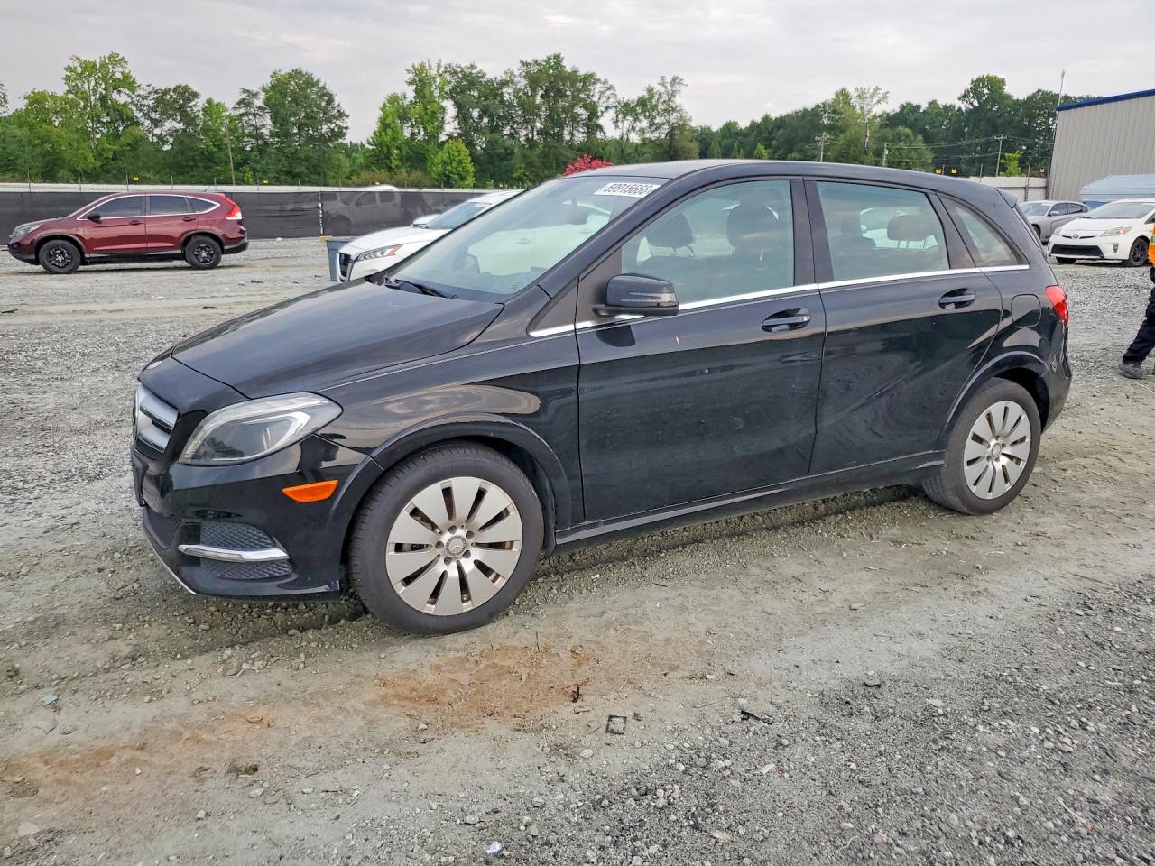 2014 Mercedes-benz B Electric Black vin: WDDVP9AB2EJ003477