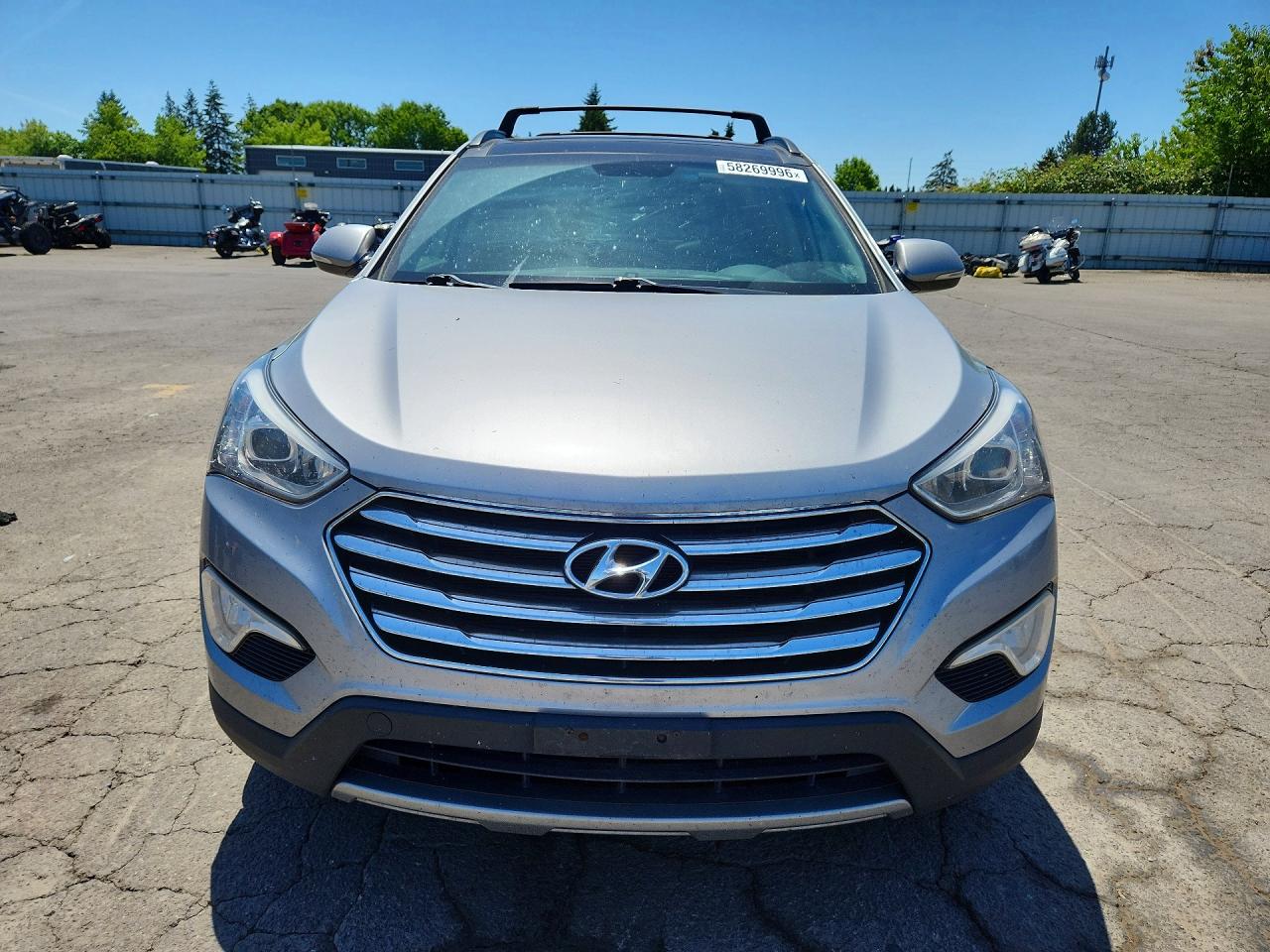 2015 Hyundai Santa Fe Gls Серебряный vin: KM8SRDHF6FU125192