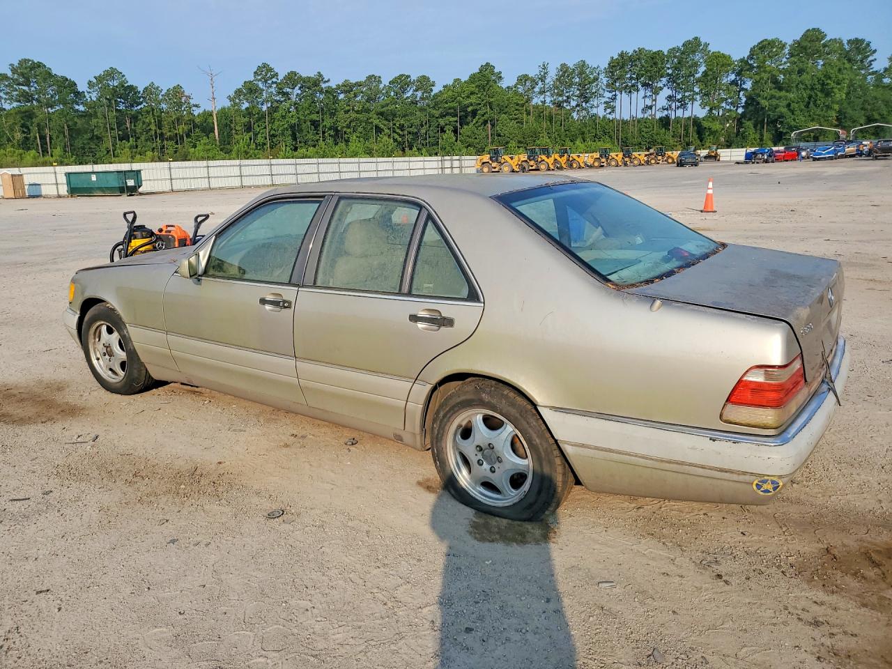 1997 Mercedes-benz S 320w Silver vin: WDBGA32G6VA370943
