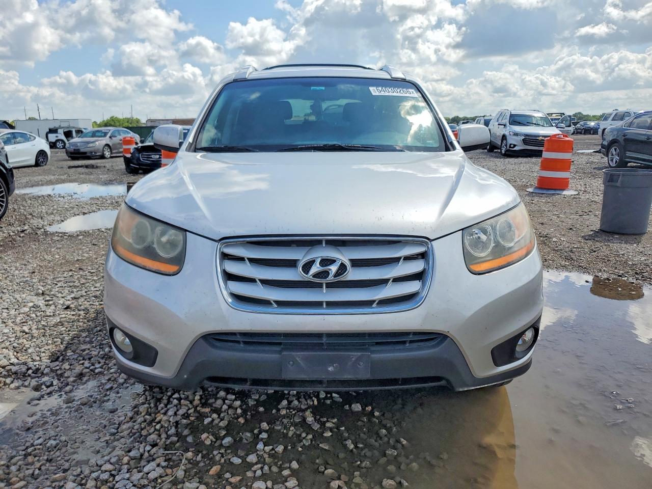 2011 Hyundai Santa Fe Se Silver vin: 5XYZH4AG5BG006330