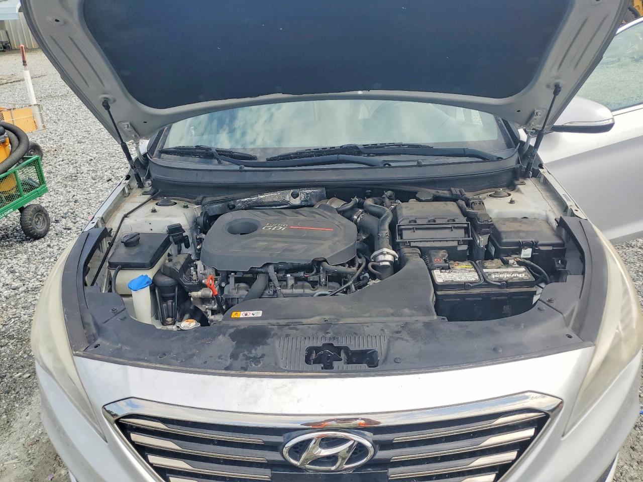 2015 Hyundai Sonata Limited 2.0t Серебряный vin: 5NPE34ABXFH116645