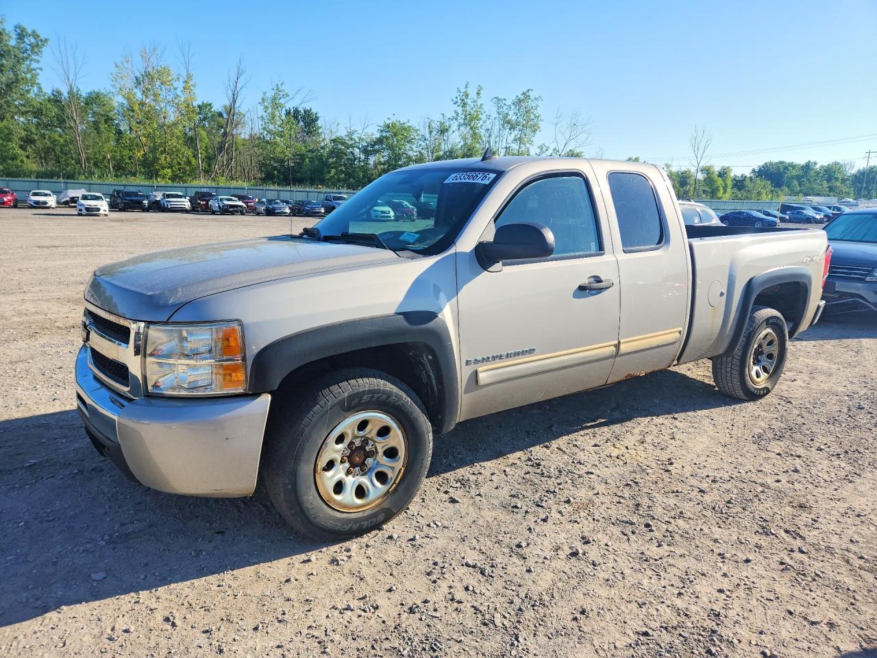 2009 Chevrolet Silverado K1500 Tan vin: 1GCEK19C59Z273043