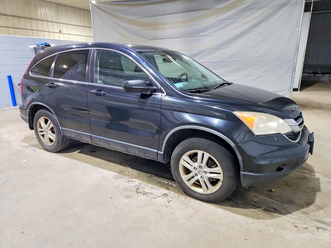 2010 Honda Cr-v Exl Black vin: JHLRE4H74AC009207