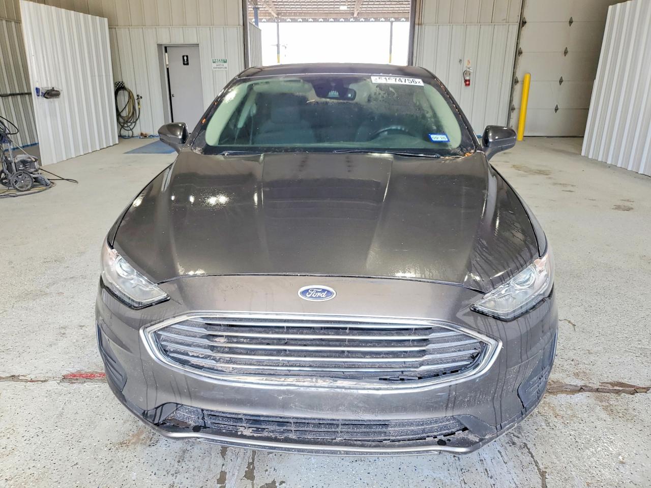 2020 Ford Fusion Se Gray vin: 3FA6P0HD4LR168456