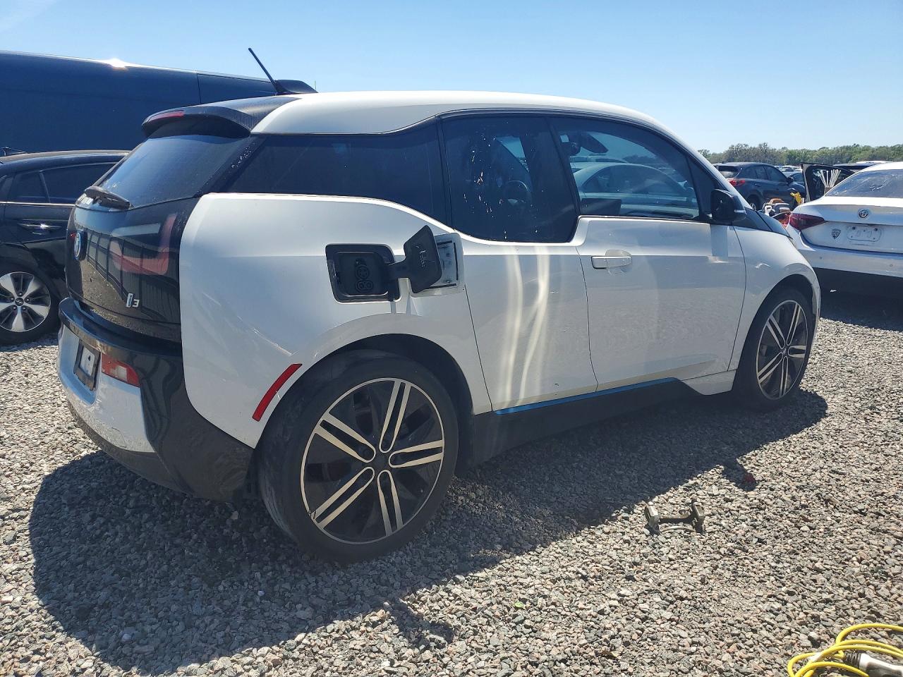 2015 Bmw I3 Bev White vin: WBY1Z2C59FV555326