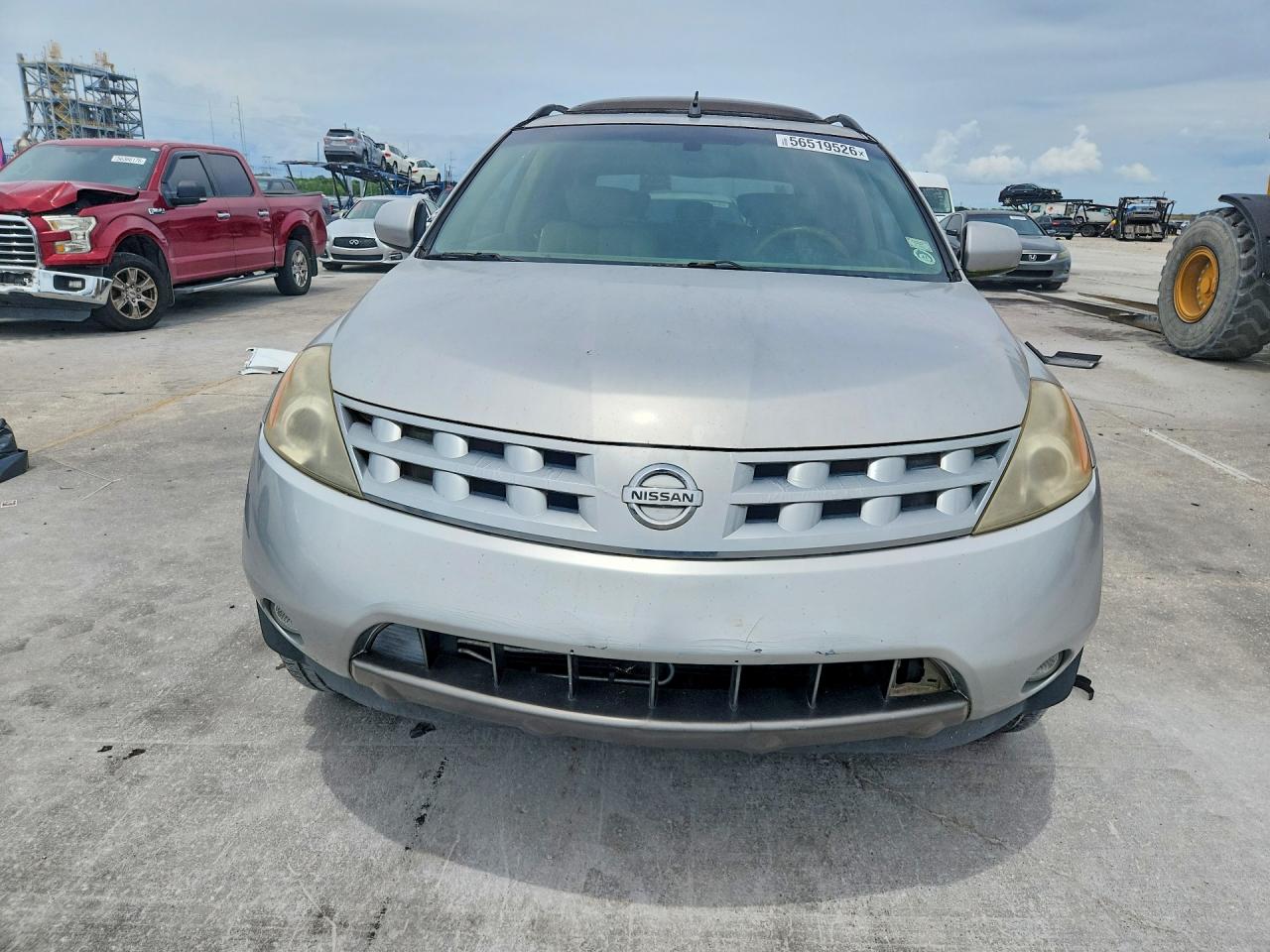 2004 Nissan Murano Sl Серебряный vin: JN8AZ08T14W205374