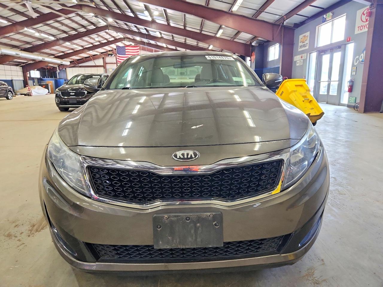 2013 Kia Optima Lx Gray vin: 5XXGM4A7XDG094561