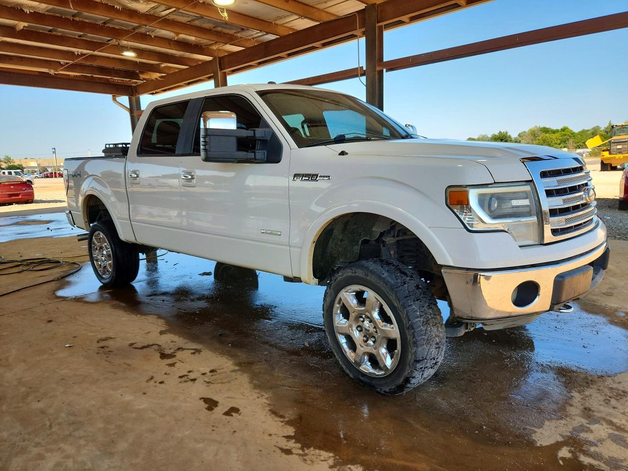 2013 Ford F150 Supercrew White vin: 1FTFW1ET8DKD14698