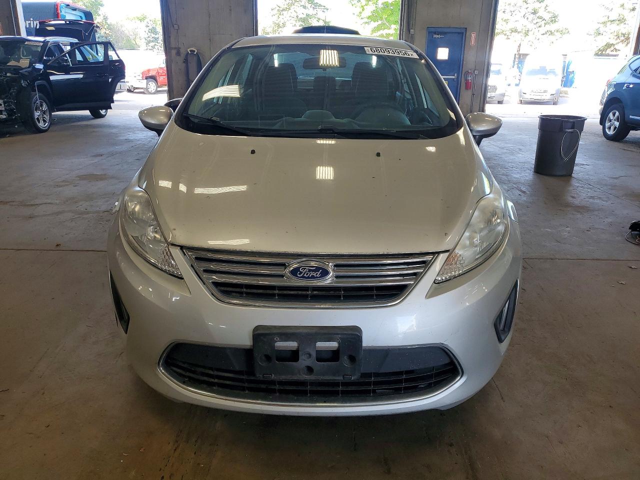 2012 Ford Fiesta Se Silver vin: 3FADP4BJ4CM164773