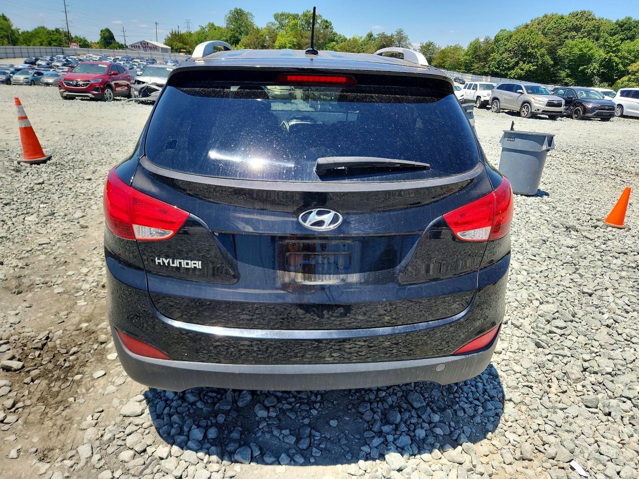 2012 Hyundai Tucson Gls Black vin: KM8JU3AC0CU344729